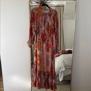 FarmRio x Anthropologie Maxi Floral Dress
Size Small